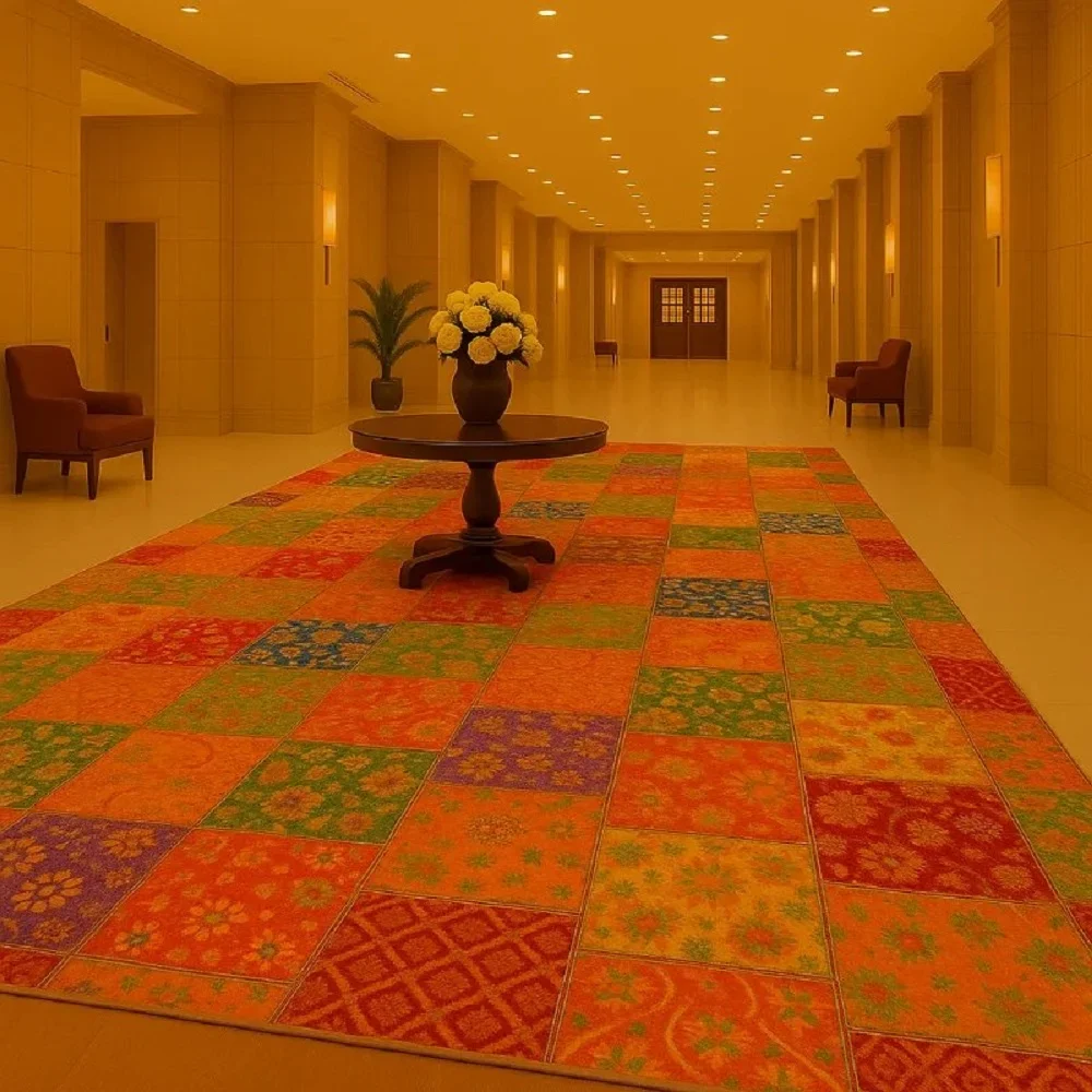 Commercial Patch Work Rugs