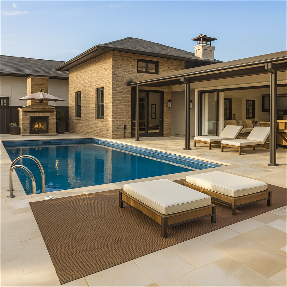 Outdoor Swimming Pool Mats for Residential