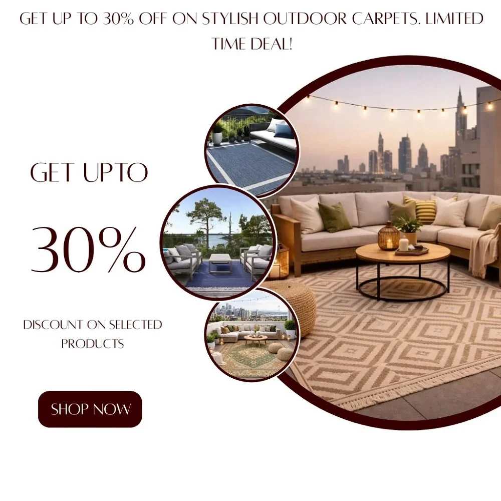 Outdoor carpets