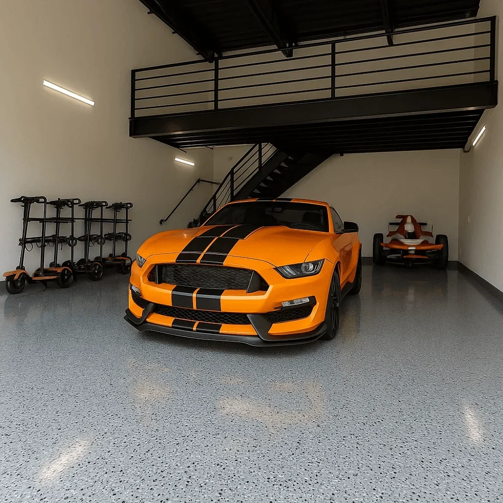 Residential Epoxy Garage Flooring